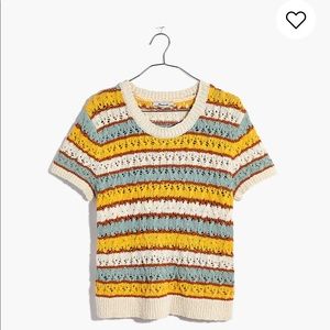 Carrington Sweater Tee in Stripe